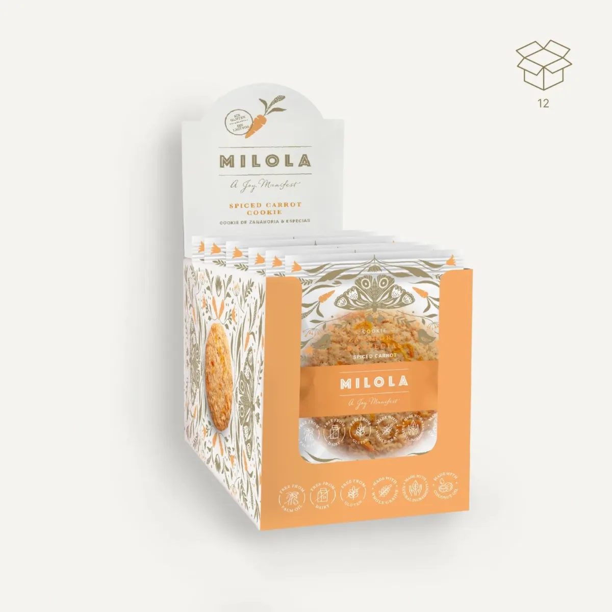 caja-expositora-galleta-individual-zanahoria-especiada-milola-gluten-free
